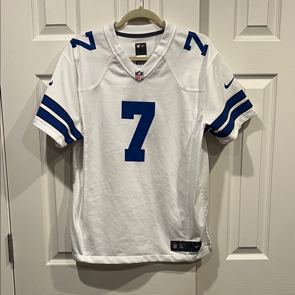 NFL White On Field Stephan Diggs collectible Jersey XL